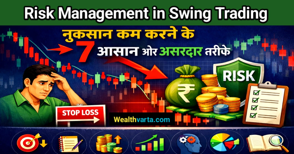 Risk Management in Swing Trading में नुकसान कम करने के 7 आसान और असरदार तरीके, स्टॉप लॉस और कैपिटल प्रोटेक्शन के साथ