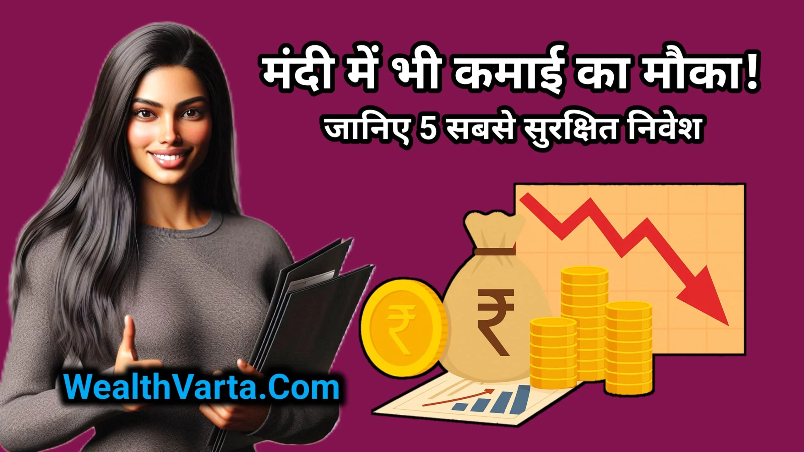 मंदी में भी कमाई का मौका – Mandi Mein Safe Investment निवेश विकल्प