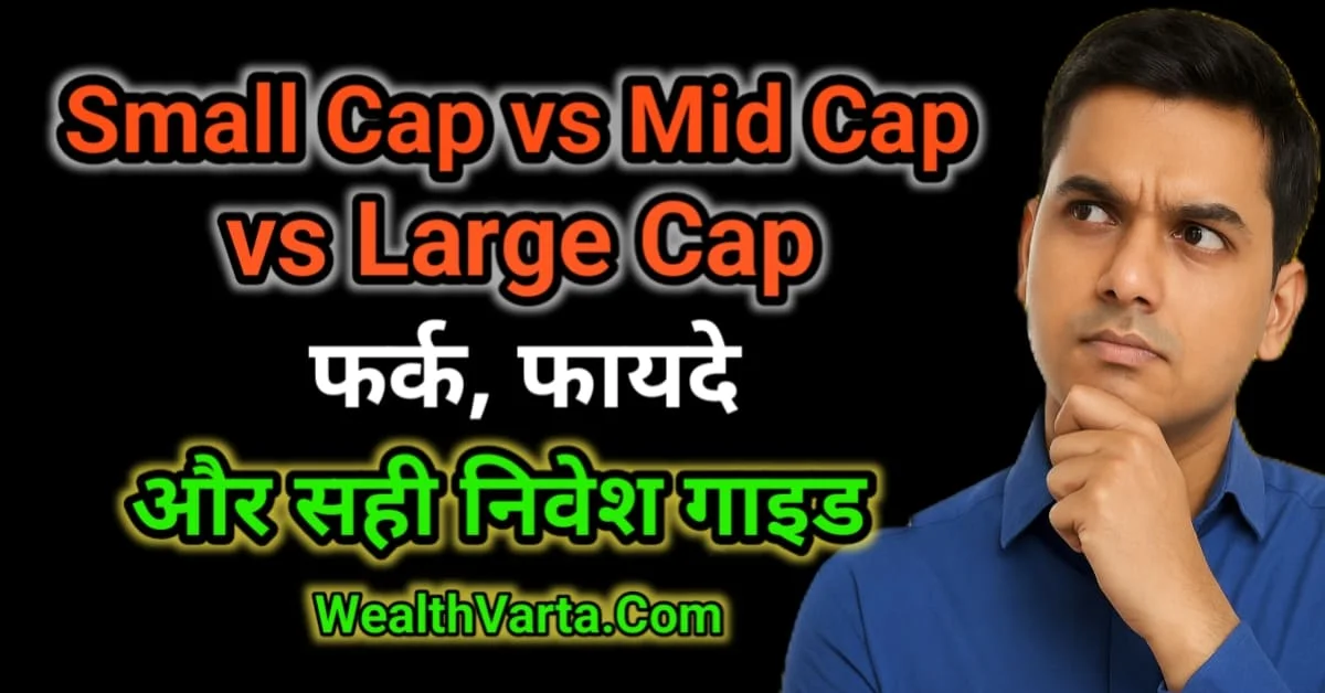 Small Cap vs Mid Cap vs Large Cap फर्क, फायदे और सही निवेश गाइड – WealthVarta.com